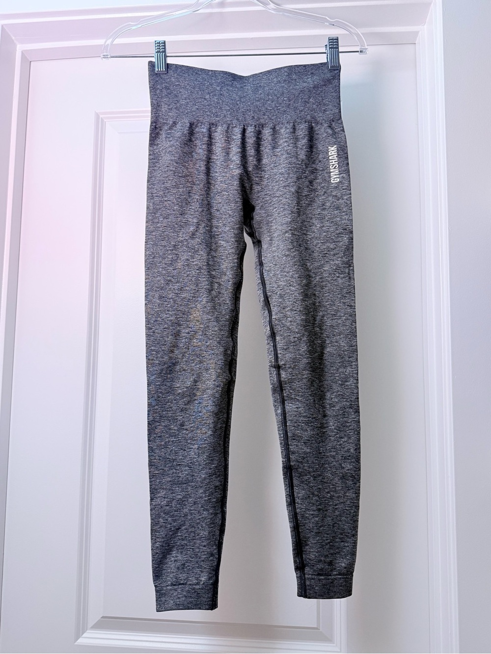 Gymshark women’s Super soft Gray Seamless High-Waist Leggings NEW control top